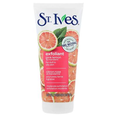 St. Ives Radiant Skin Pink Lemon & Mandarin Orange Scrub, 170g (6oz)