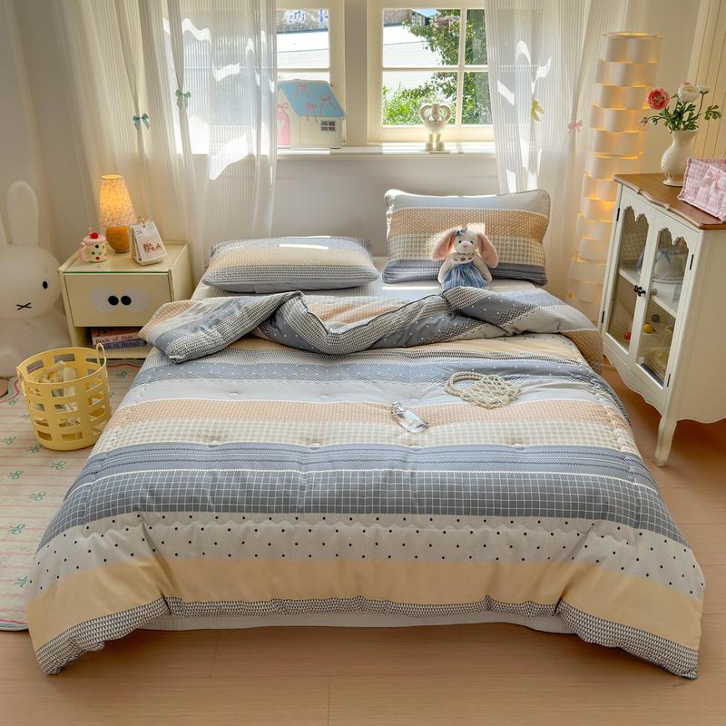 Mling Floral Soybean Fiber Quilt