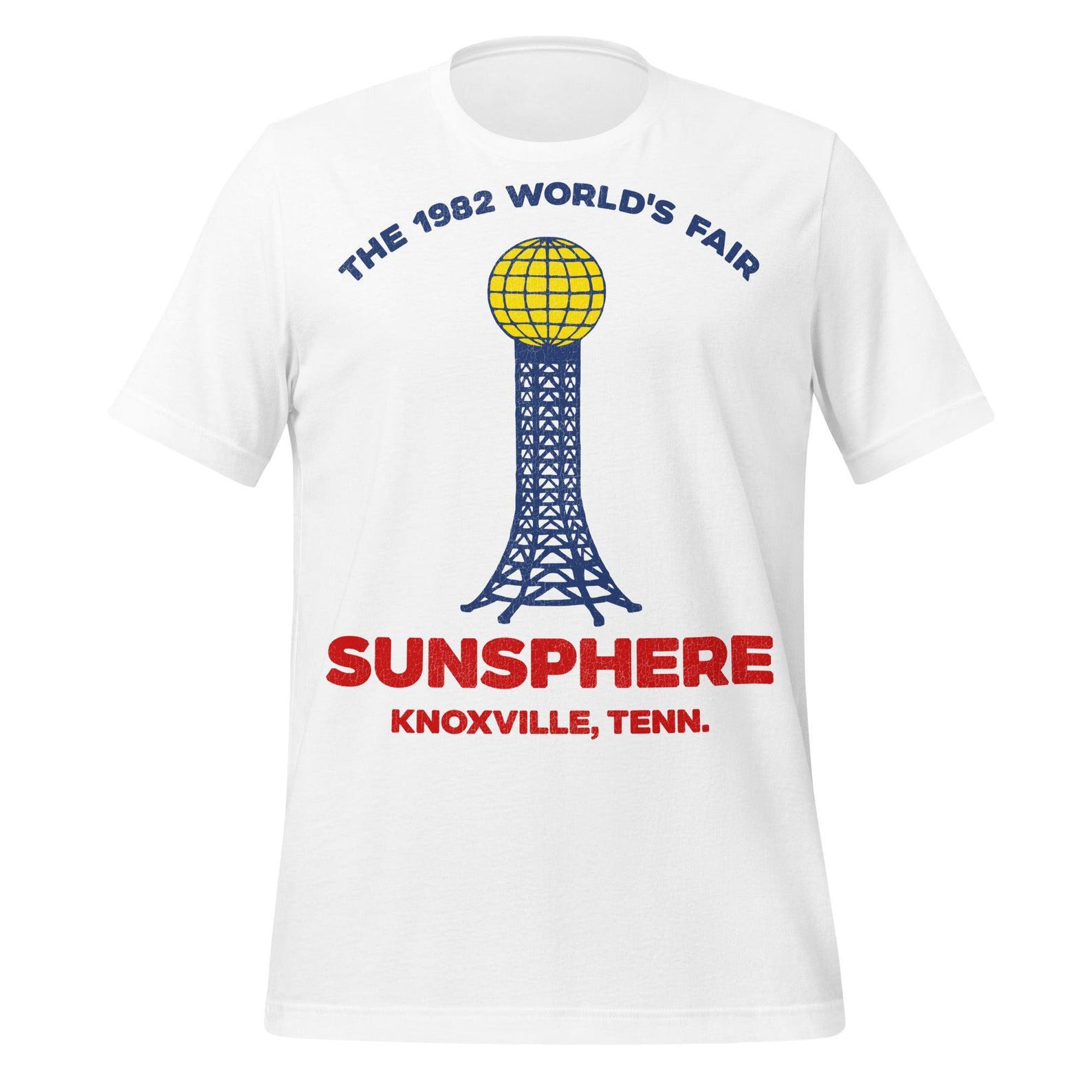 Knoxville Sunsphere T-Shirt: Retro 1982 World s Fair Design 3XL