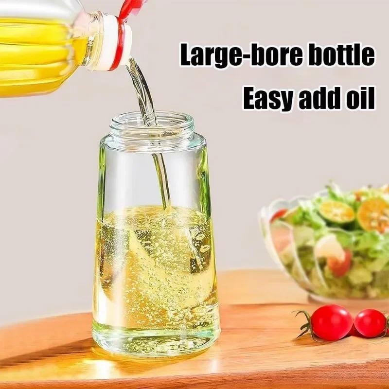 Plastic Automatic Opening and Closing Pouring Oil Spray Bottle Leak-proof Large Capacity Soy Sauce Vinegar Seasoning Bottle