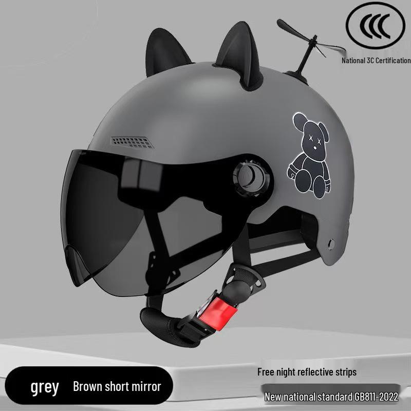 Casco Eléctrico Unisex para Bicicleta y Patinete Certificado 3C, Seguro y Ajustable, Protección Solar, Uso en Todas las Estaciones