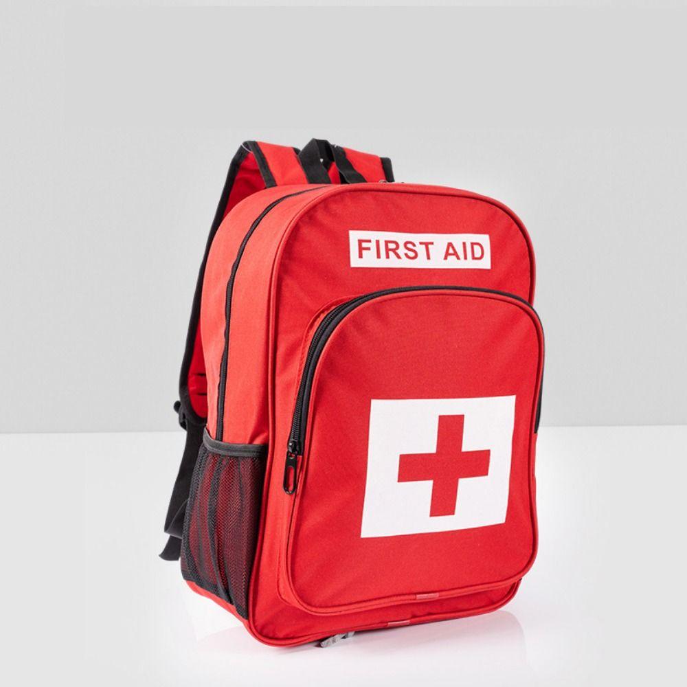 Empty Emergency Medicine Backpack Large Capacity First Responder Trauma Bags Workplace Safety