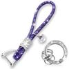 Crystal Car Keychain For Women Key Chain Accessories With Rhinestones Keyring Short Rope Christmas Gifts Jewelry Accessories New
