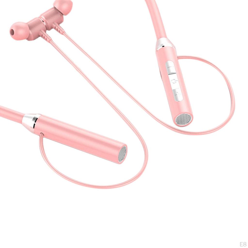 Wireless Neckband Headphones Earbuds Handsfree Neck Headset Running