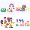 Affascinante Set di 12 Pezzi Figure Bubble Guppies Giocattolo Topper per Torta con Gil Molly Nonny Deema Oona Goby
