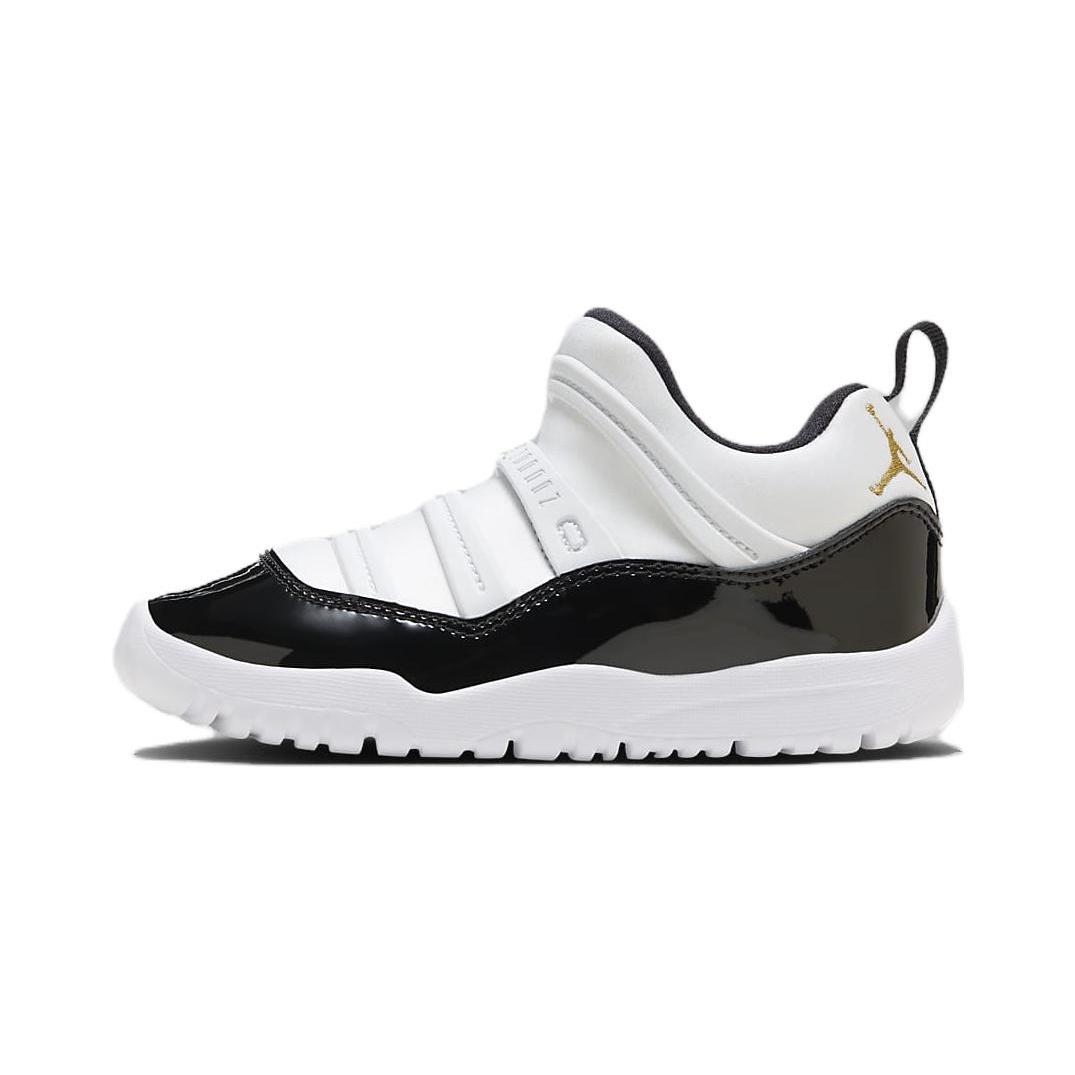 (PS) Air Jordan 11 Retro White Black Kids BQ7101-170
