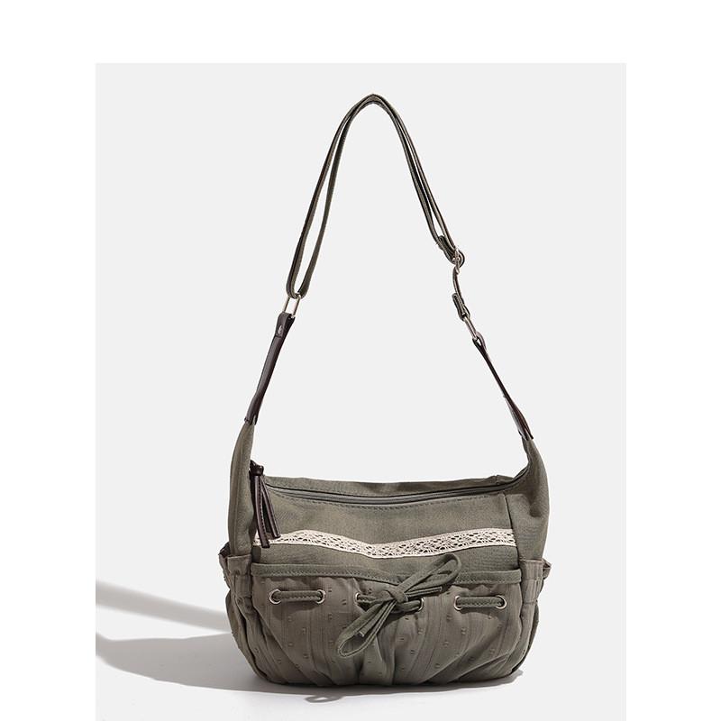 Ielgy Korean Style Retro Art Lazy Style Commuter Large Capacity Tote Bag