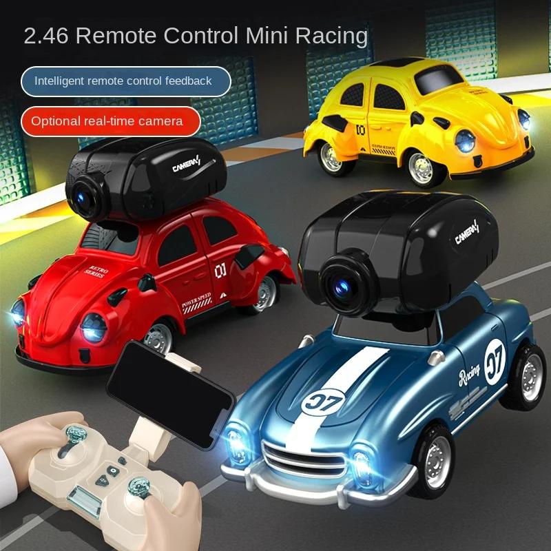 Mini Rc Car With /no Camera Hd Wifi Fpv Pocket Racing Drift Vehicles 2.4g Remote Control Car Radio Controlled Cars Toys Boys