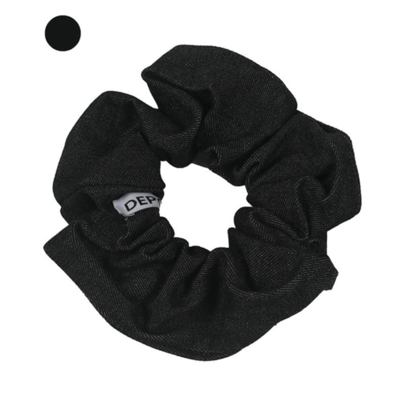 

depc ДЖИНСОВАЯ РЕЗИНКА-СКРАНЧИ (СЕРЫЙ ДЕНИМ) GRAY DENIM