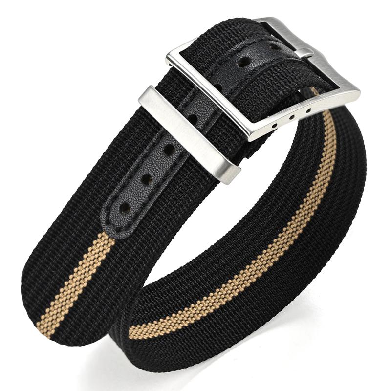 Nylon Strap 20mm 22mm Thick Premium Ballistic Nylon Strap for Men and Women Washable Bracelet Bracelet Watch Accessori