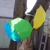 Funny Doll Decorative Umbrella Adjustable Kids Toy Umbrella Creative Mini Umbrella  Dollhouse