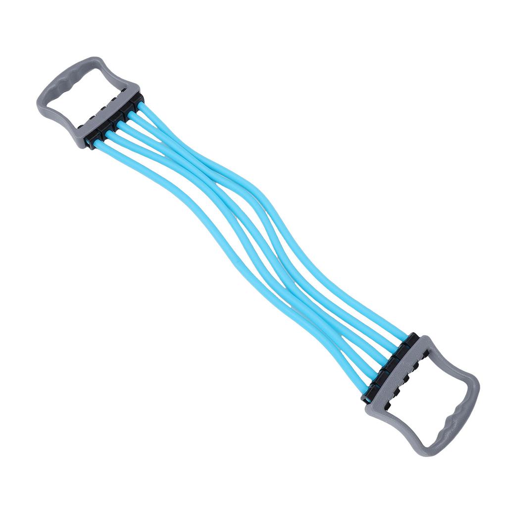 5 Tube   Resistance Band Fitness Training Stretch Exercise Band for Chest Arms Back Shoulder Workout