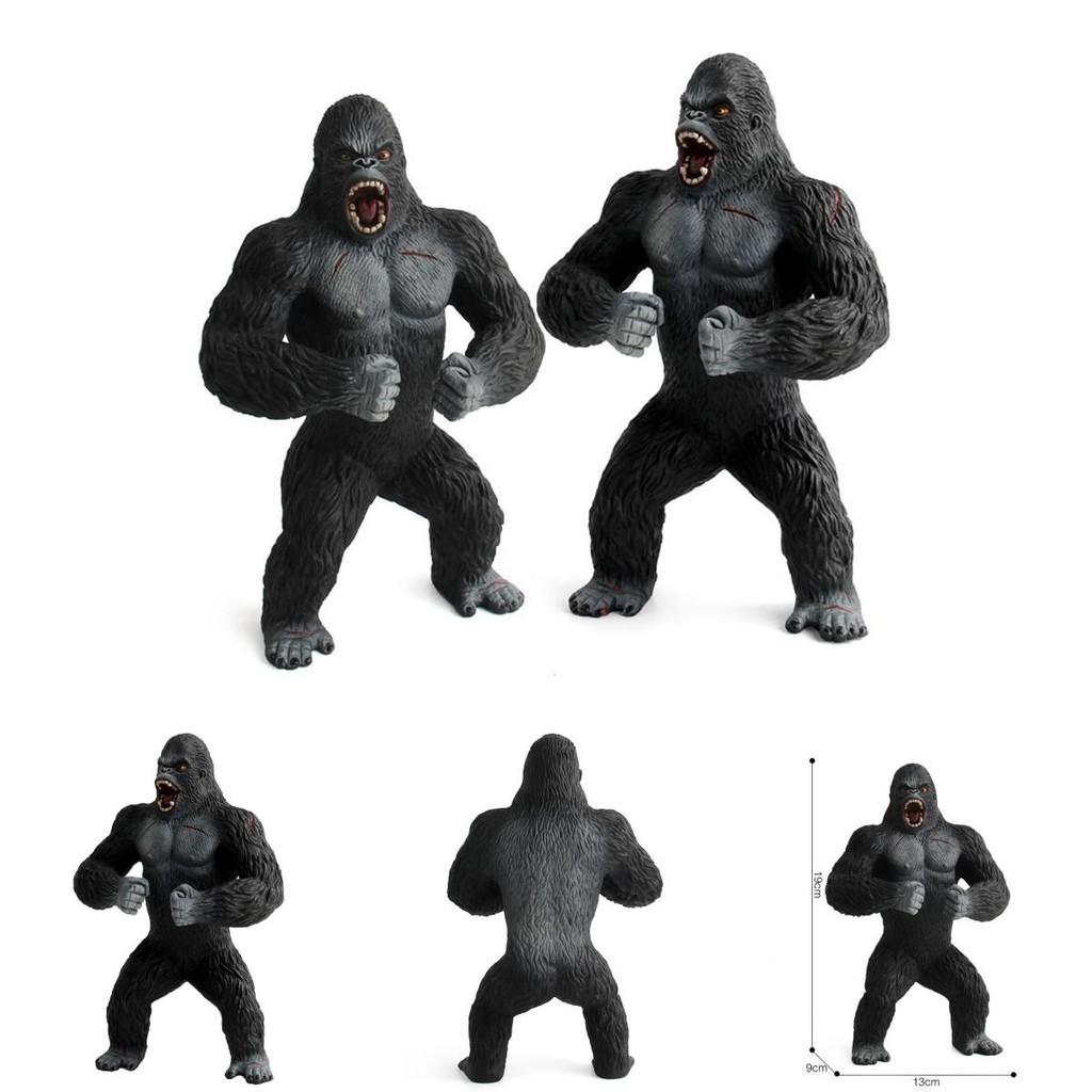 Figura de Ação Gorila Incrível do Crânio do King Kong Ilha de Ação Brinquedo de PVC Para Brincadeiras Imaginativas