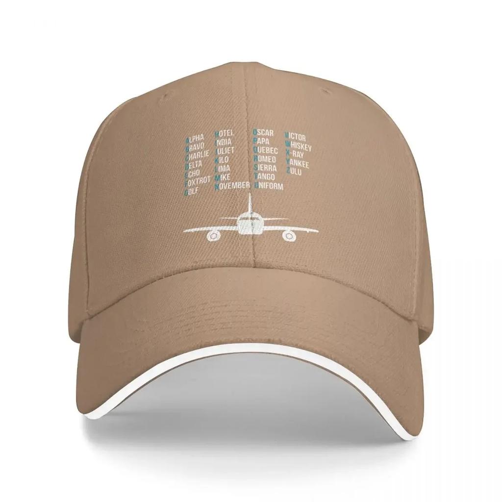 Phonetic Alphabet Shirt Airplane Pilot Gift Aviation Lover   Baseball Cap Men Hat Women Visor Outdoor Snapback Caps