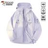 TUCANO Women's Autumn Loose Fit Hooded Windbreaker Jacket