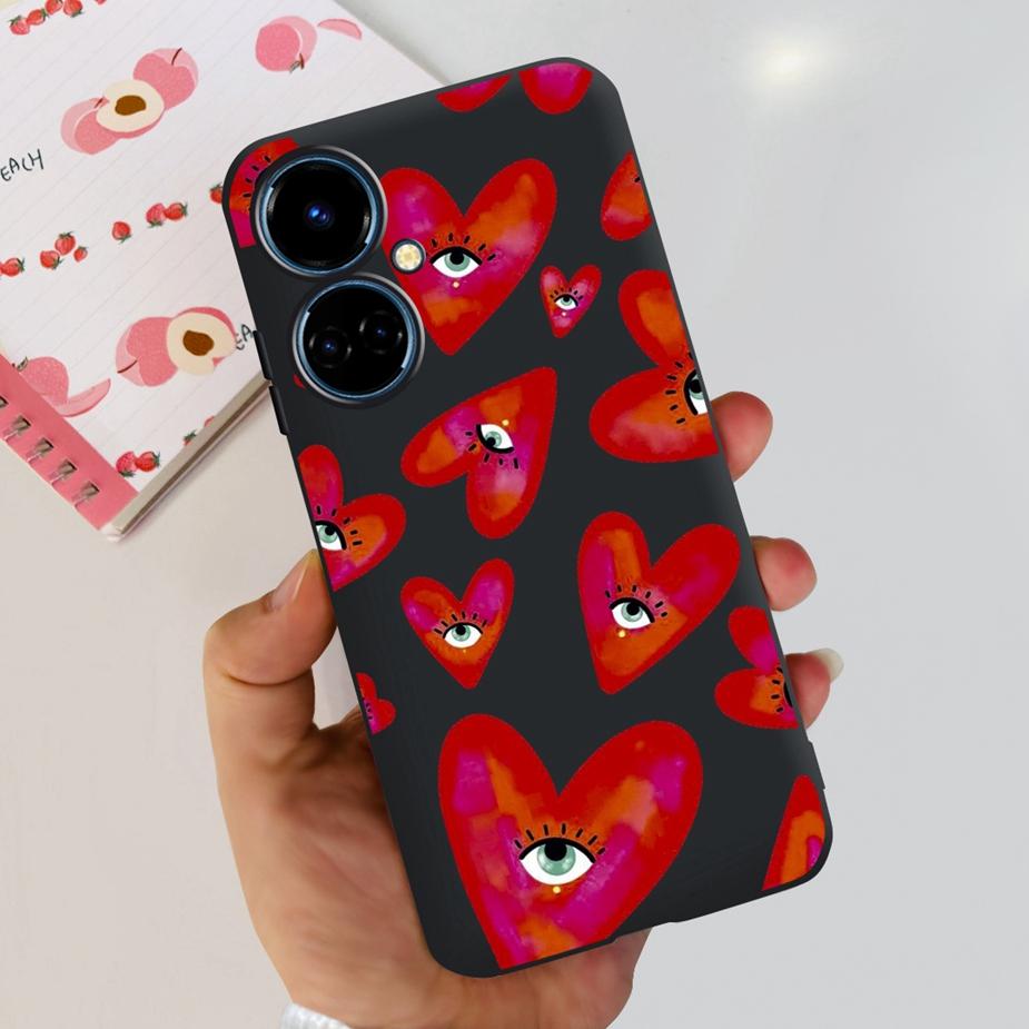 For Tecno Camon 19 Neo Case CH6i New Fashion Painted Cover Soft Silicone Phone Case For Tecno Camon 19 Pro 5G Camon19 Neo Bumper