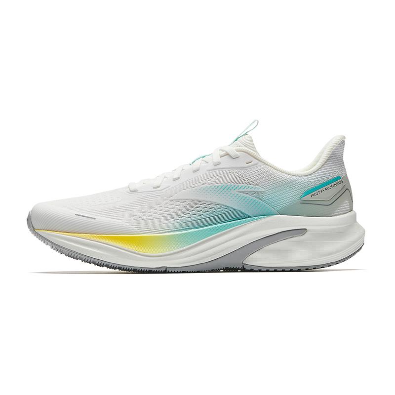 Anta Hydrogen Run 8 Casual Running Shoes Men Sneaker White Water-Blue 112625541-3 39