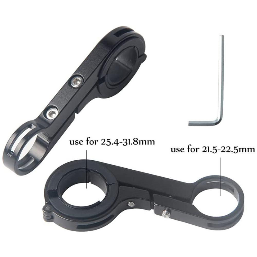 1set Aluminum Zinc Zinc Alloy MTB Handlebar Extender Support Rack Bike Extension Bracket Bicycle