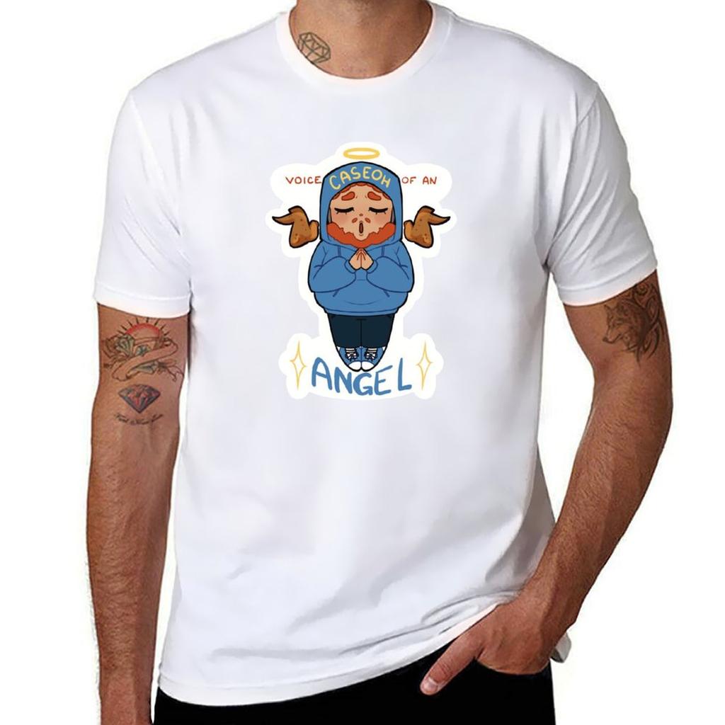 Angelic Case Oh T-shirt Cotton T Shirts High Quality T Shirts For Man Cotton Soft Anime T Shirts Oversize T-shirt