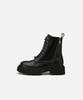 Salt And Chocolate Lace-Up Ankle Work Boots 412146006 (4Cm/1Color)