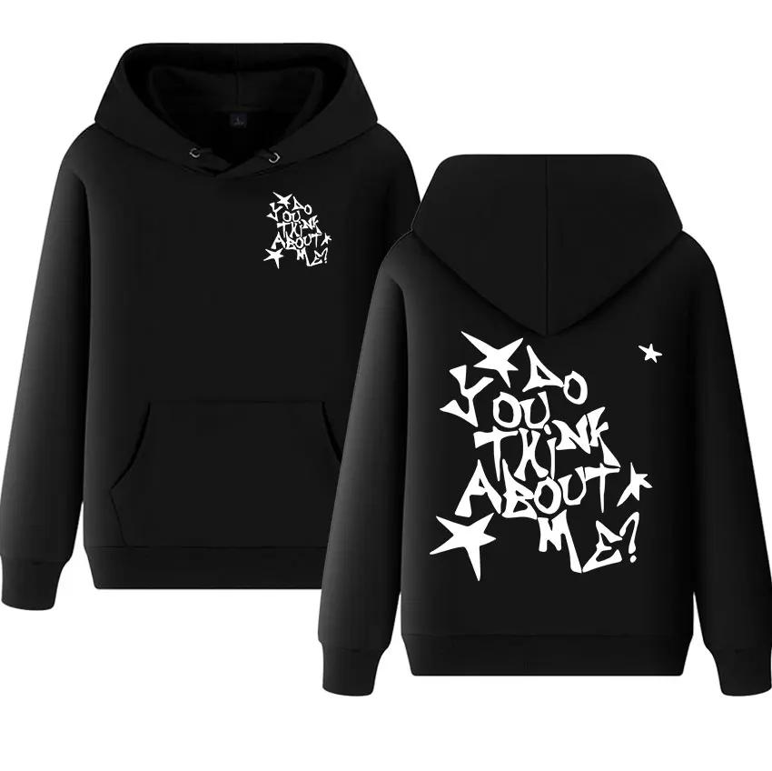 

Rapper NSQK DO YOU THINK ABOUT ME Tour 2025 new album Hoodies Men fashion High Quality Sweatshirt Unisex Hot sale Hoody Pullover 2XL