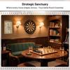 Homely Accents Chess Rules Knowledge Poster - Science Guide Vintage Metal Tin Sign for Game Room, Club & Garage Decor, Wall Art for Chess Lovers &