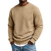 Felpa da uomo con girocollo, vestibilità ampia, top casual rétro