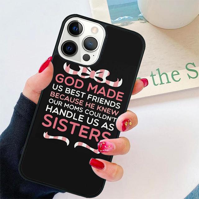 Best Friend BFF Coque Shell For iPhone 17 Air 15 16 14 13 12 Pro Max 11 Pro Max Plus Phone Case Cover