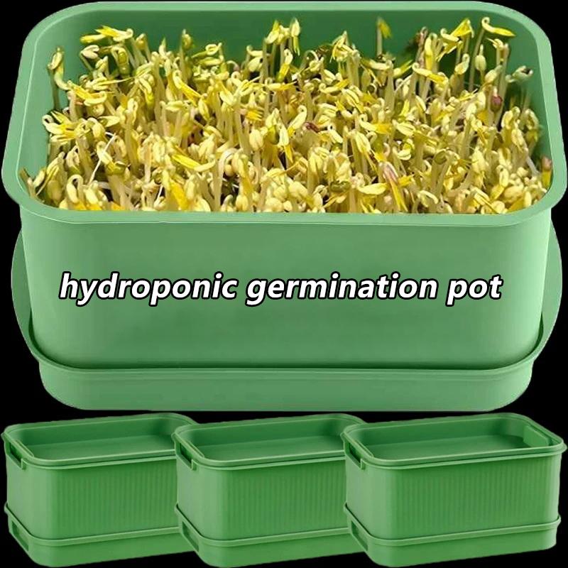 Plastväxthuskrukor Grönsaks Jordlösa Odlingstråg Frögroddstråg Plantplatta Trädgårdstillbehör