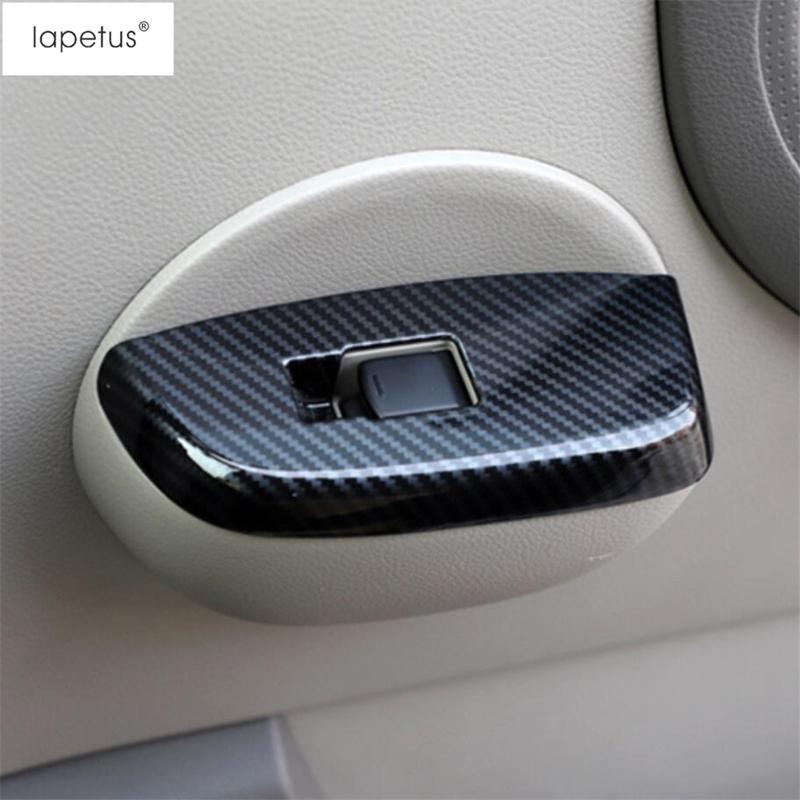 Carbon Fiber / Matte Accessories For Nissan NV200 Evalia 2015 -  ABS Door Handle Window Lift Button Cover Trim Interior Kit