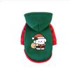 Pet Christmas Hooded Sweatshirt  Cats & Dogs Fashion Winter Warm Clothes Suitable For Cats ,TeddyGolden Retriever Party supplier