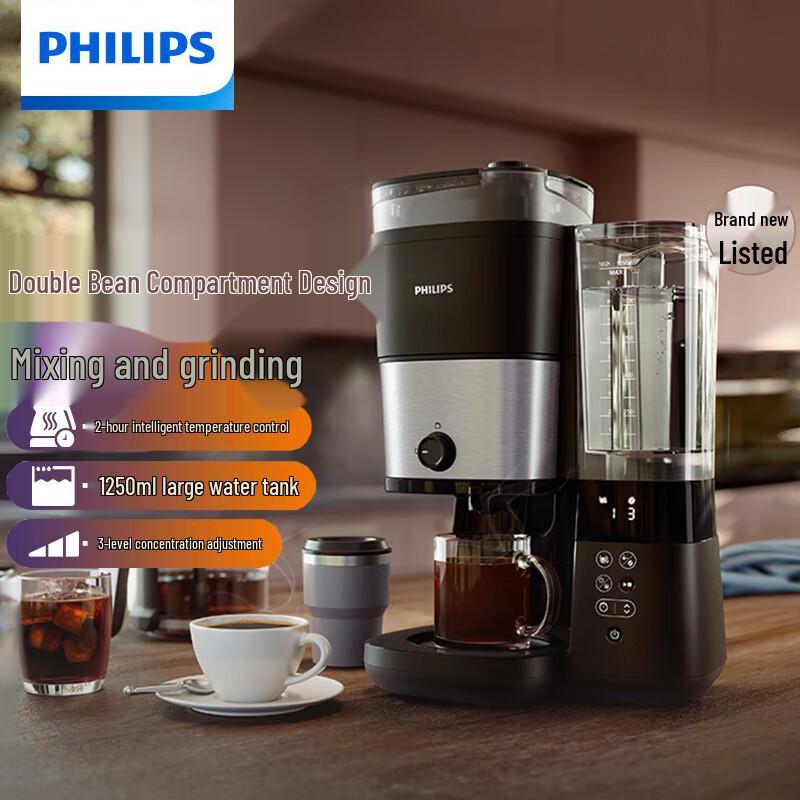 Philips HD7900 Dual Bean Hopper Fully Automatic Coffee Maker CN plug (adapter included)