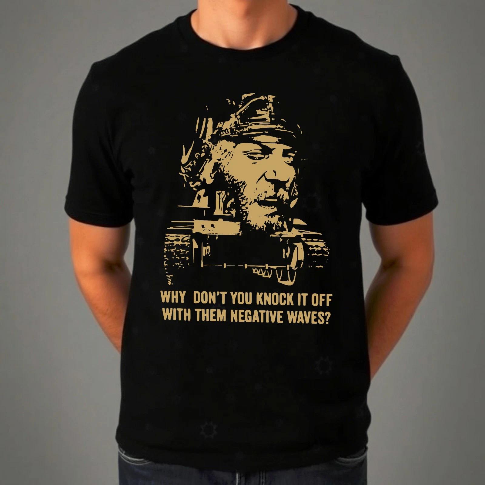 Kellys Heroes Tshirt Why Dont You Knock it Off With Them Negative Waves Top Tee XL