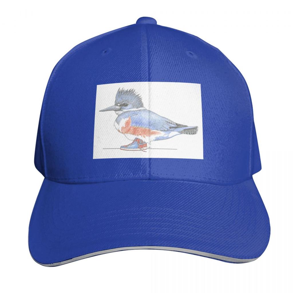 Belted Kingfisher In High Tops Baseball Cap Winter Hats for Unisex Hats On Offer Luxury Brand Dropshipping For Unisex Womens