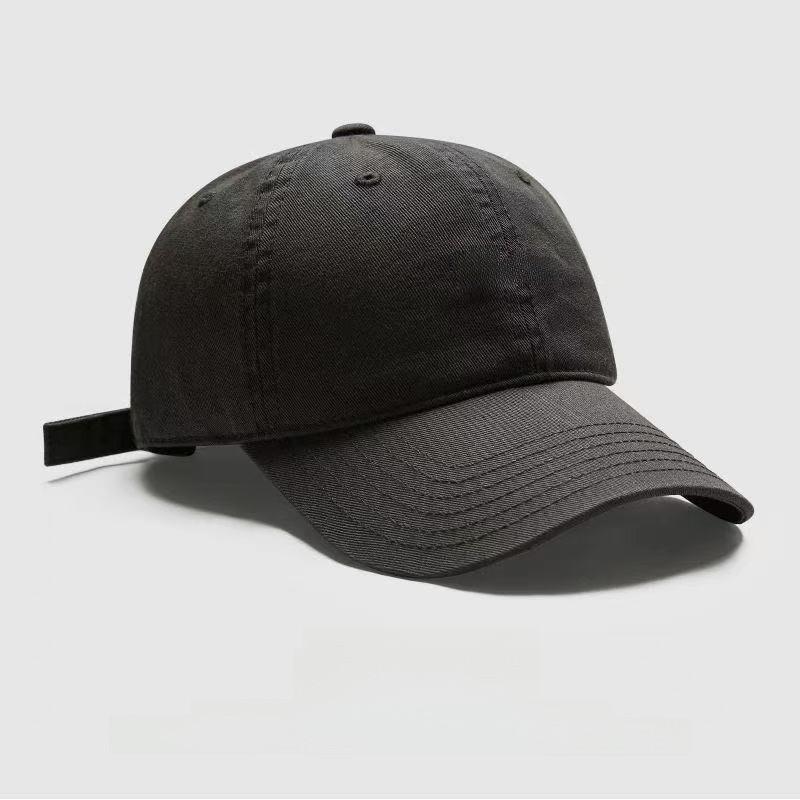 Baseball Cap With Embroidered Letters For Streetwear And Sun Protection