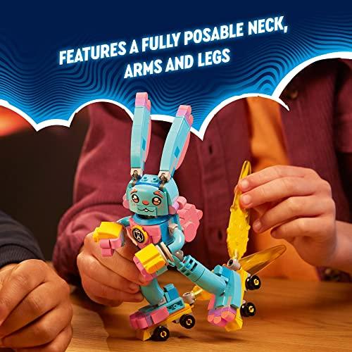 LEGO DREAMZZZZ Izzy and Bunny Building Toy Set, 2 Building Options, Includes Grimspawn and Izzy Minifigures, Gift for Kids Ages 7 and Up, 71453