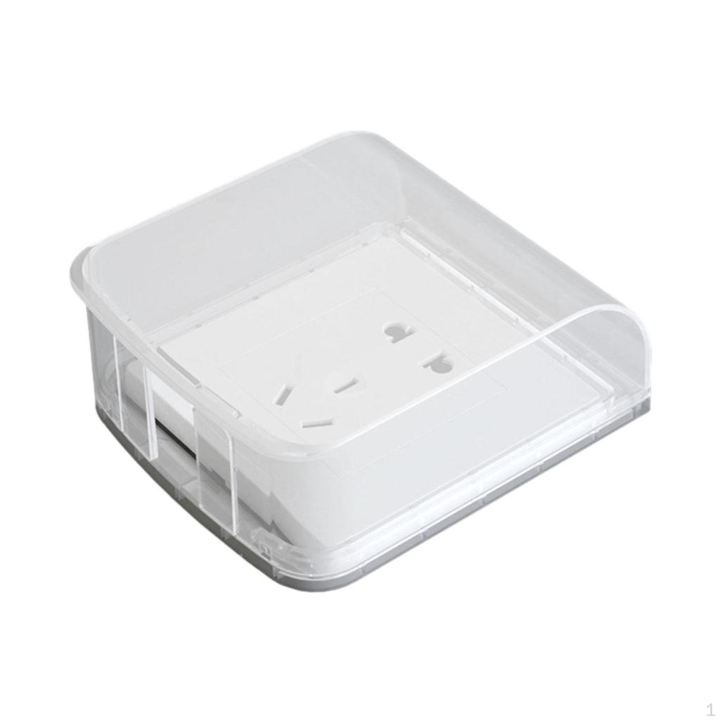 Durable Waterproof Outlet Plug Cover for Bathroom and Kitchen