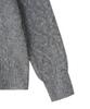 Lee Knit Zip-Up Hooded Cardigan Gray