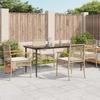 VidaXL Garden Dining Set with Cushions 5pcs, Patio Table and Chair, Patio Furniture, Outdoor Furniture, 3213627