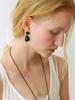 Love Me Monster Bold Gem Drops Earrings (L261Mer010)