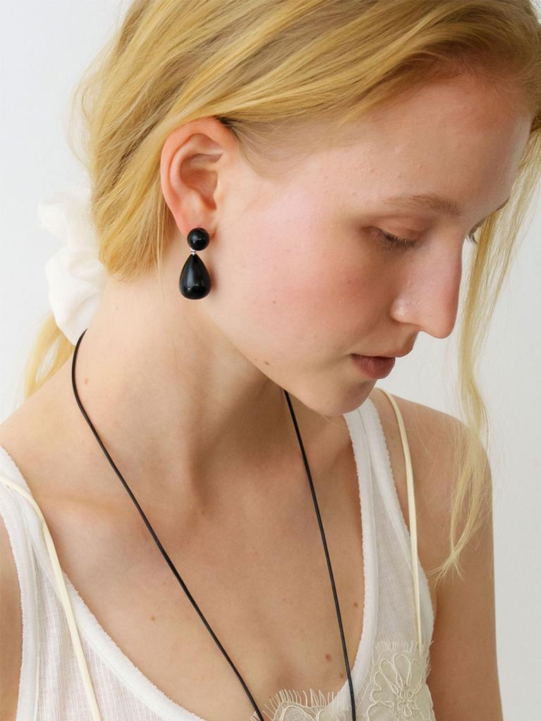 Love Me Monster Bold Gem Drops Earrings (L261Mer010)