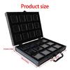 Spacious Aluminum Alloy Gemstones Storage Box With Protective Foam Insert Designs for Collectors and Enthusiasts