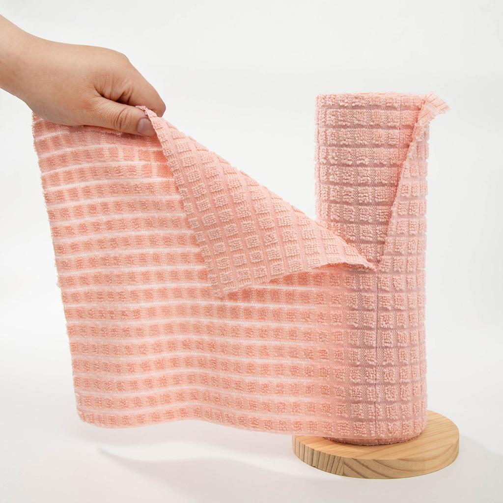 Microfiber Plaid Lazy Hand-torn Rag Cleaning Towel Kitchen Cleaning Can Not Shed Hair Scouring Cloth