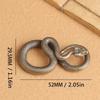 3pcs Antique Brass Snake Tea Pet Ornament Small Copper Desk Decor Chinese Brass Craft Decoration.