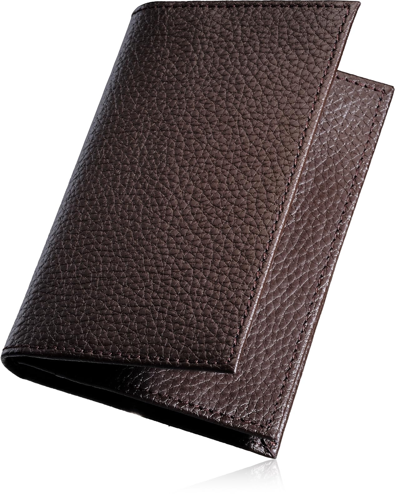 

Шітамачі Візитниця з натуральної шкіри широка Великозерниста шкіра шагрень [Tokyo Kobo] чоловіча, [Тип, зручний у використанні] місткість, (коричневий)