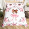 Erosebridal Kids Camping Bedding Set Twin Size Happy Camping Comforter Cover for Boys Girls Western Rustic Farmhouse Style Duvet Cover Vinta