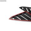 2PCS Car Rear Window Shutter Triangle Deflector Decoration Cover Trim Exterior Accessories For Nissan Altima / Teana  - 2025
