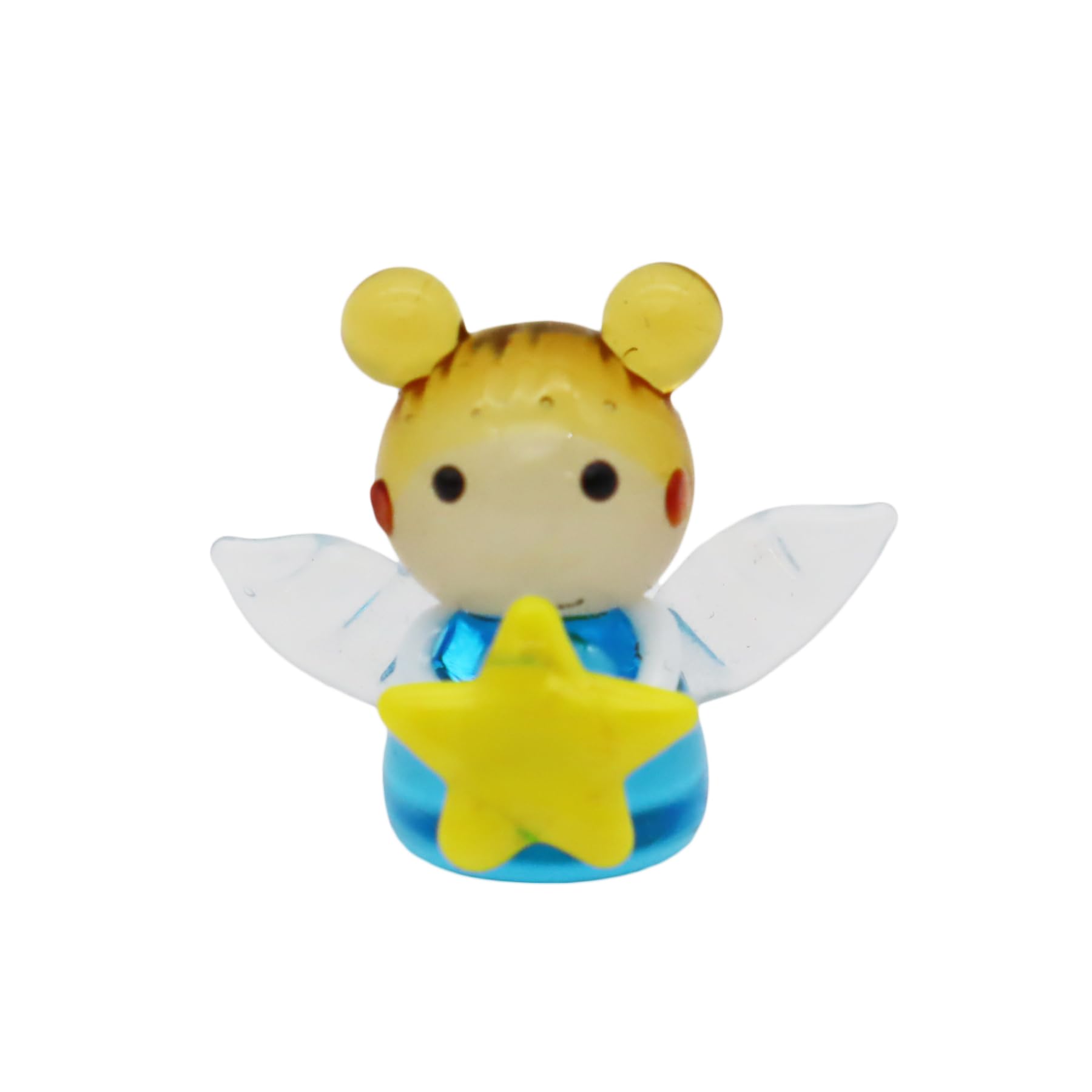 Четыре тележки Милый Ручной работы Стеклянная Звезда Ангел