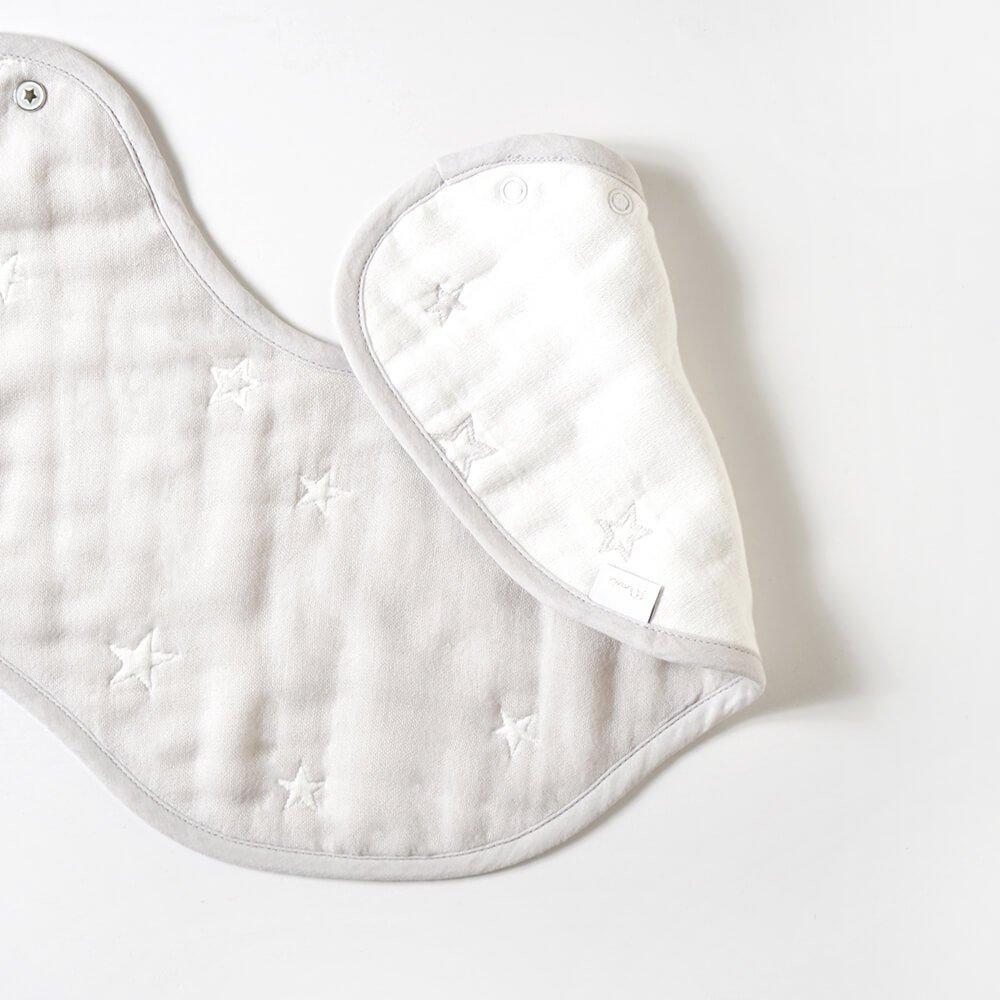 10mois Fufuku Gauze set of Hoshi (Dimowa) (6-ply gauze) 2-way bib, 2,