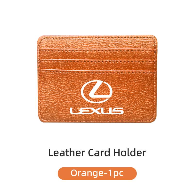 Car Styling Card Case Thin Coin Purse Driver's License Ticket Holder For Lexus UX250h RX450h CT200h RX400h NX300h RX350 RX300 GX